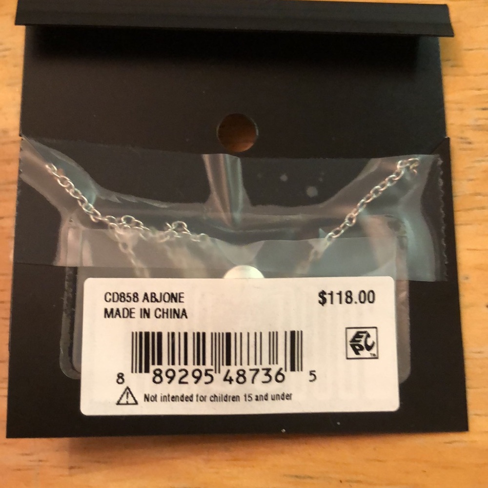 Coach Silver Tone Sparkling Black Daisy Slider Bracelet Crystal Accents NWT - Picture 9 of 11